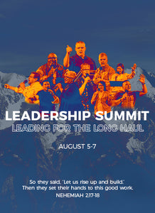 Leadership Summit 2020: Leading for the Long Haul